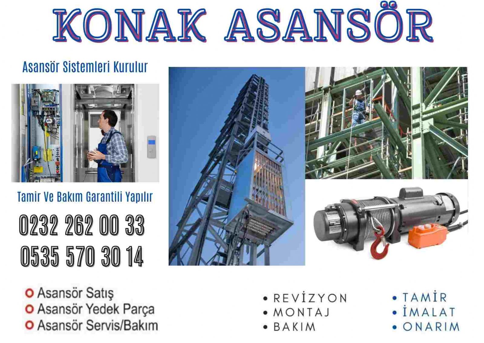 Konak Asansör Tamiri- Bakımı Ve Revizyon